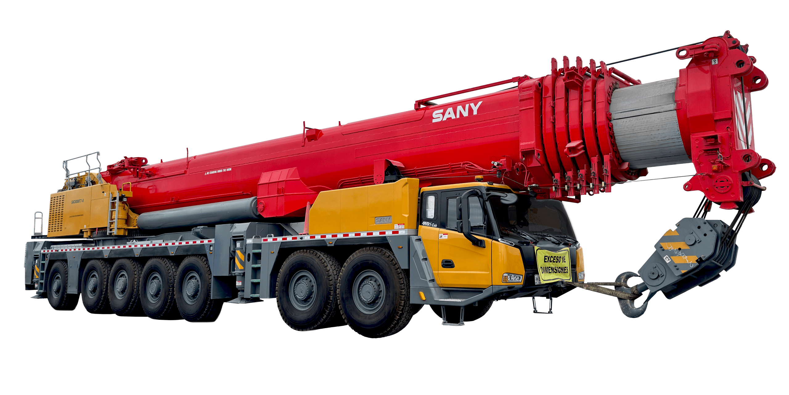 SAC8000T7-8 – Grúa All Terrain 800T