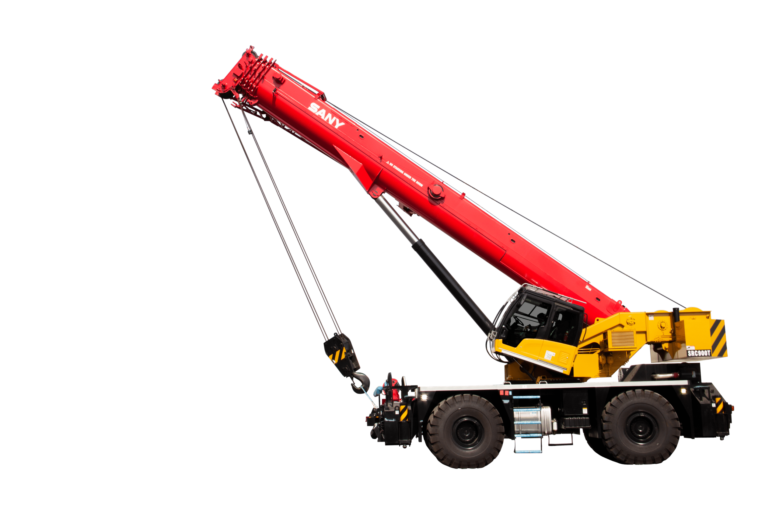 SRC900T – Grúa Rough Terrain 90T